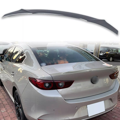 ABS Boot Spoiler for Mazda3 BP Sedan (2019-2024) Polymetal Grey Metallic