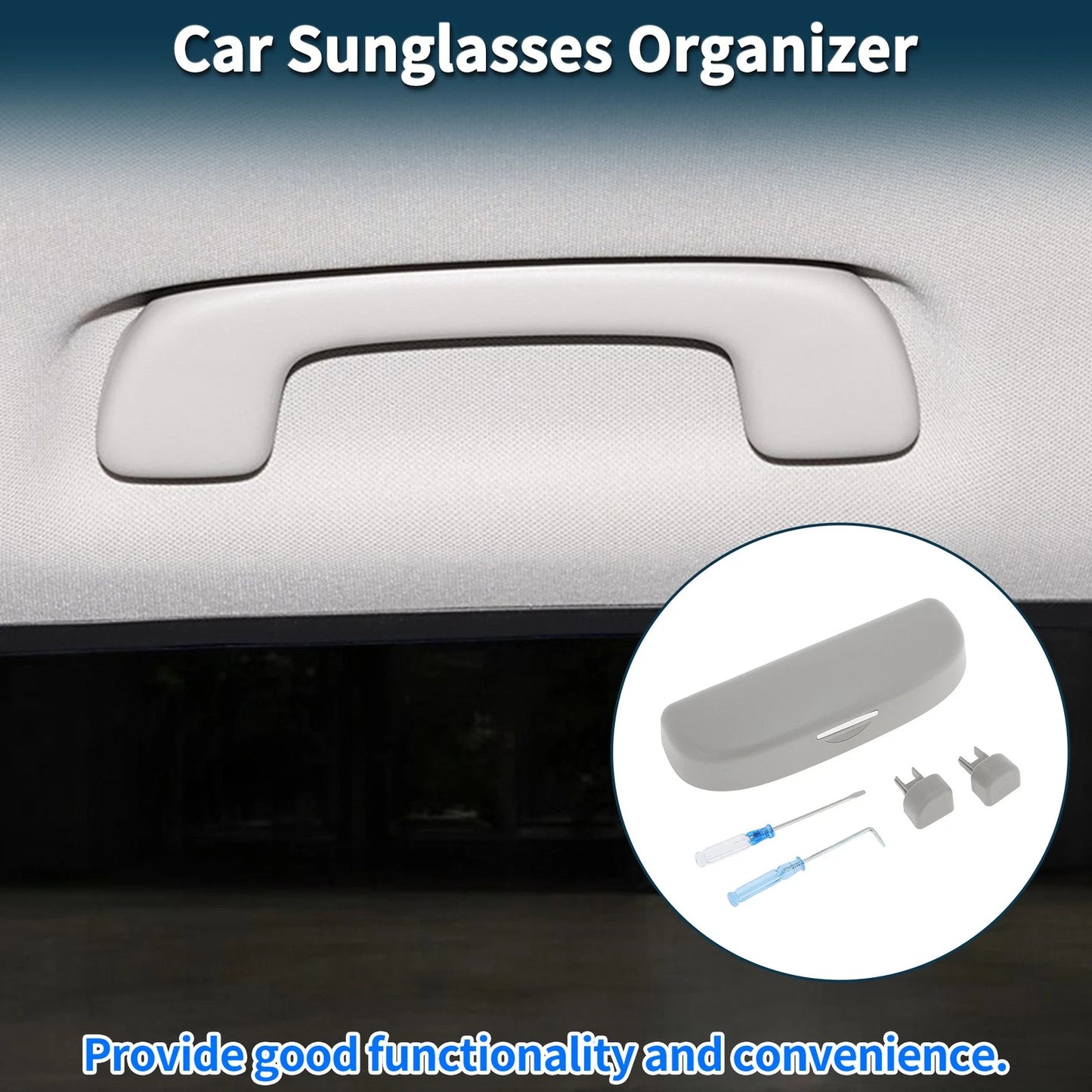 Car Sunglasses Case for Toyota RAV4 (2019–2023)