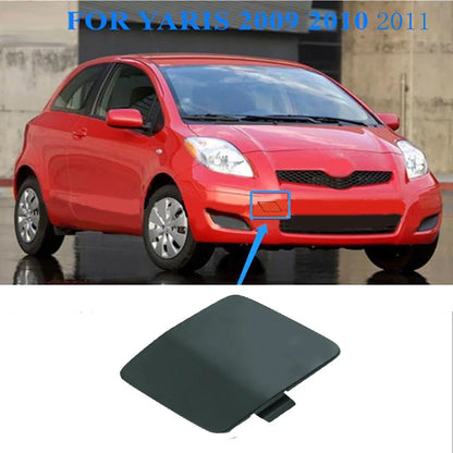 Front Bumper Tow Hook Eye Cap Cover for 09-11 Toyota Yaris (2009-2011)