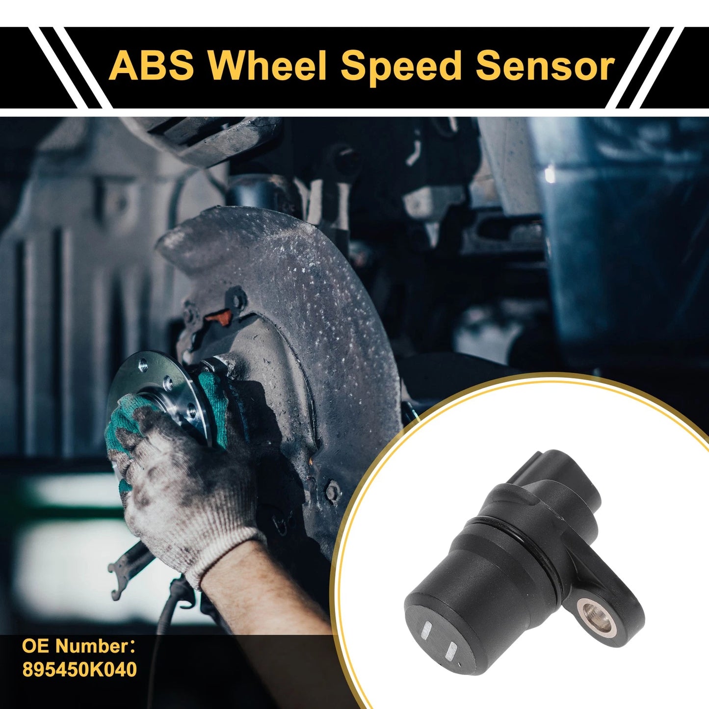 ABS Wheel Speed Sensor for Toyota Camry (2018-2023) 1 x Rear Right Sensor