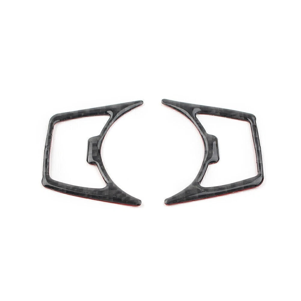 LHD Headlight Switch Cover Trim for Mustang 2015-2019 Carbon Fiber