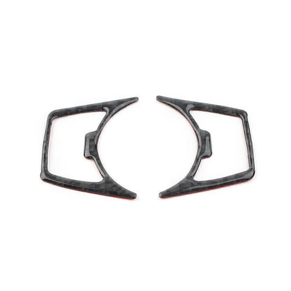 LHD Headlight Switch Cover Trim for Mustang 2015-2019 Carbon Fiber
