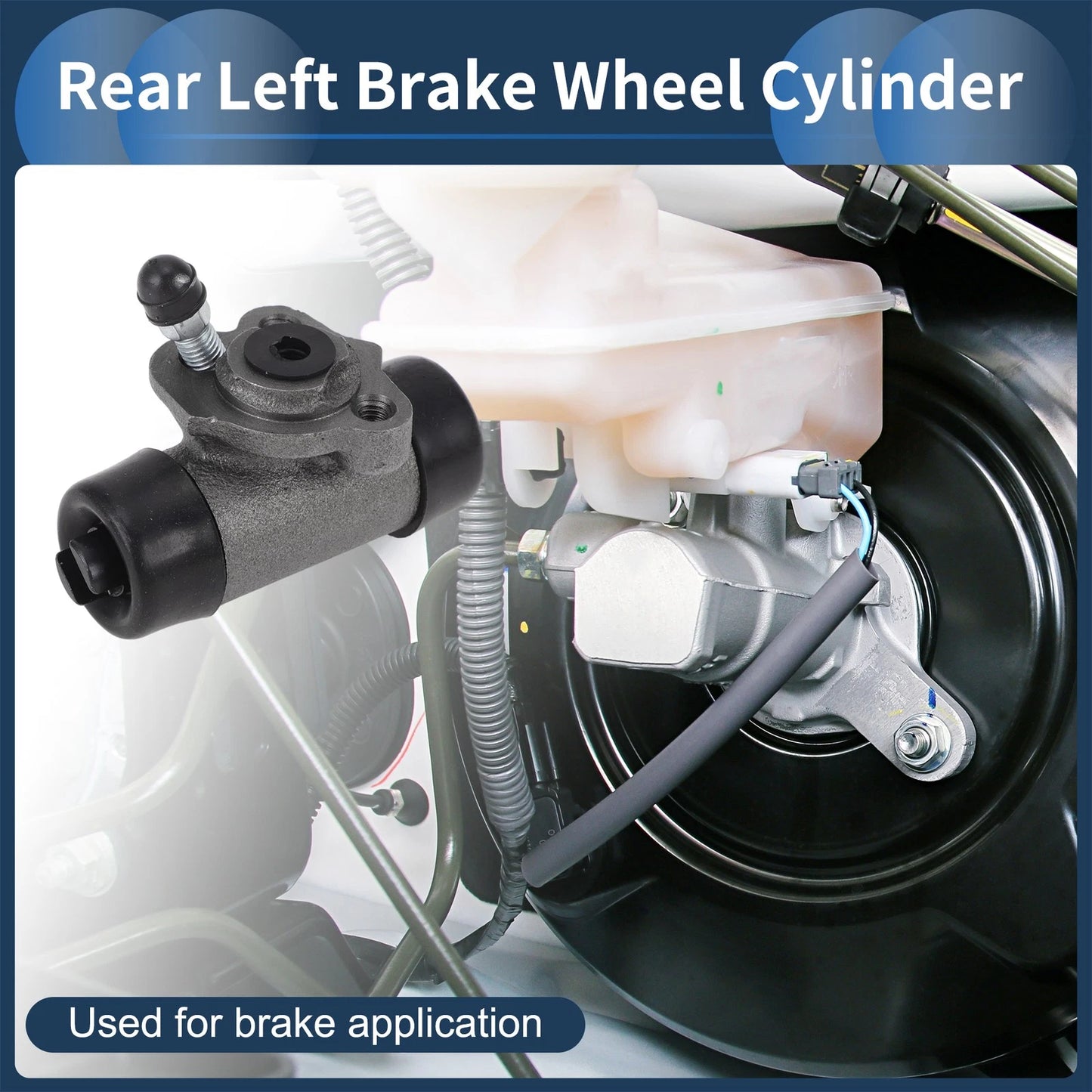 Rear Left Brake Wheel Cylinder for Toyota Corolla (1986–2002)