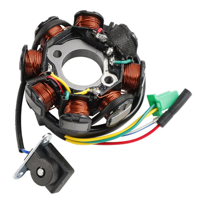 8 Coil Alternator Stator for GY6 125cc 150cc Scooter (2003-2023)