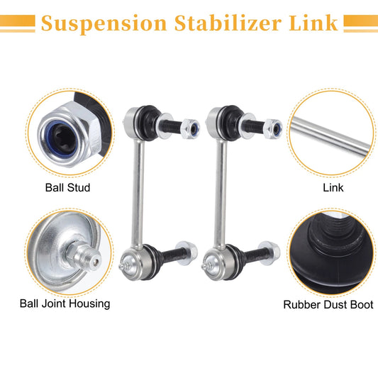 2 x Front Stabiliser Sway Bar Links for Toyota Tacoma Double Cab (2013-2014)
