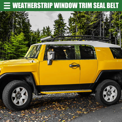 Rear Left Right Door Window Belt Weatherstrip for Toyota FJ Cruiser (07-14)