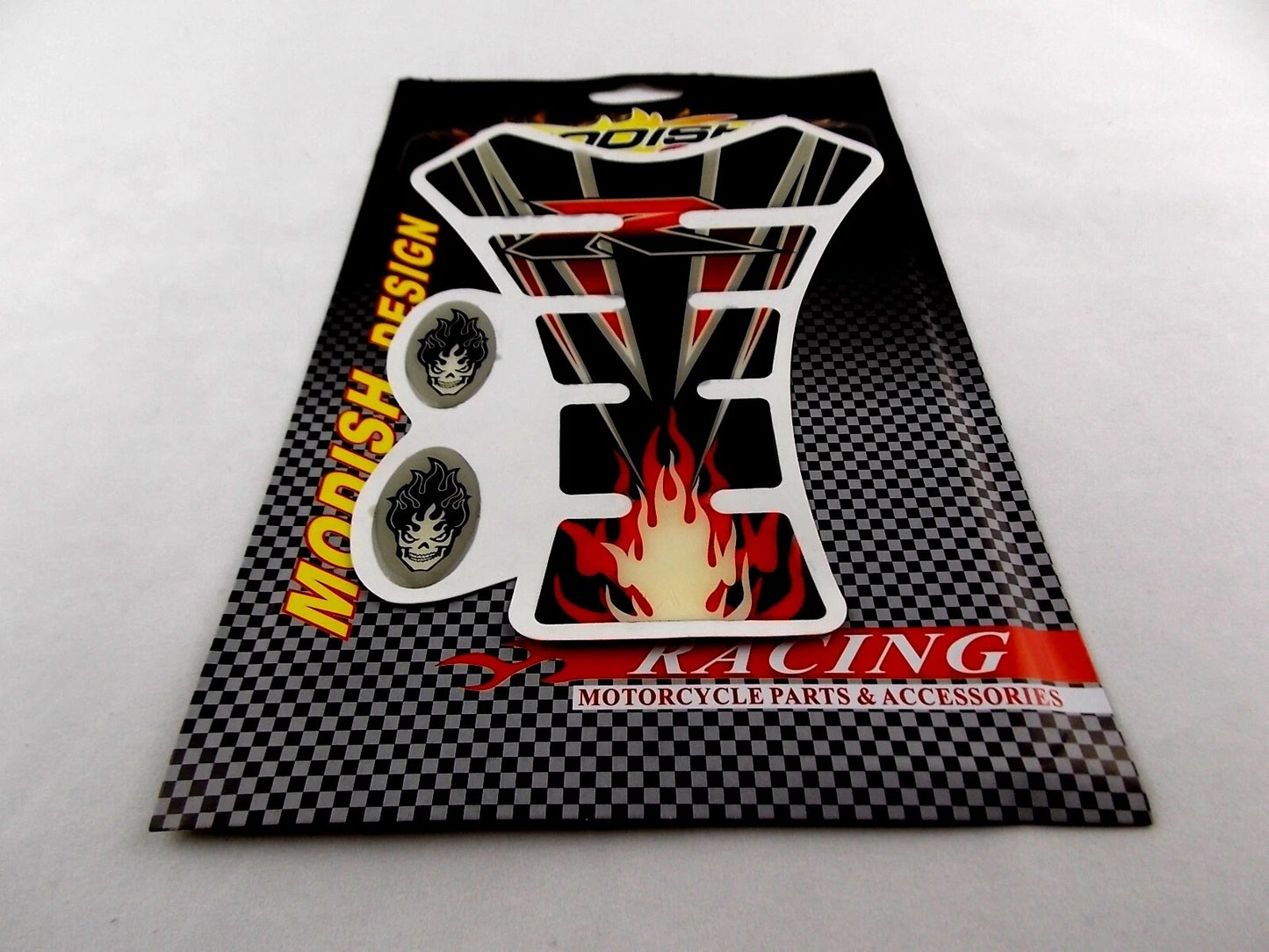 Tank Pad Sticker Protector for Red R Modish Racing Motorcycle