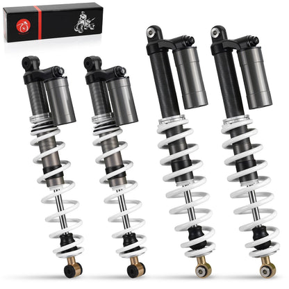 4 x Front And Rear Air Shock Absorbers for Polaris RZR S 800 EFI (2009–2012)