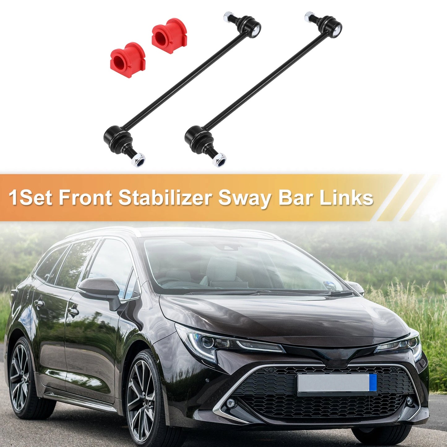 Front Stabiliser Sway Bar Link Kit with Bushing for Toyota Sienna (2004-2010)