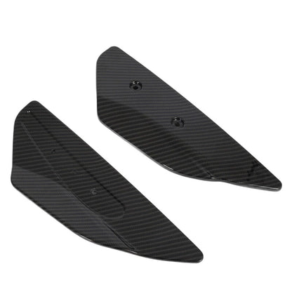 2 x Carbon Black Rear High Wing Spoiler Side Winglets for Corvette C8 (2020-2024)