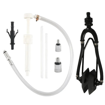 Outboard Motor Flusher & Lower Gear Pump Set for Boat Engine Cleaning
