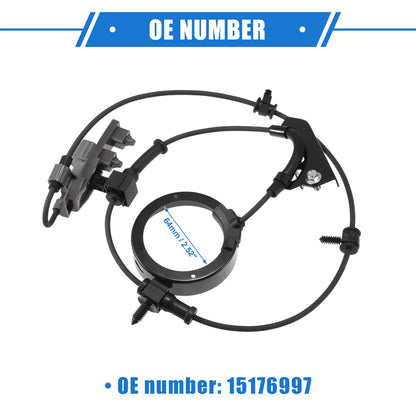 Front Left ABS Wheel Speed Sensor for Chevrolet Colorado