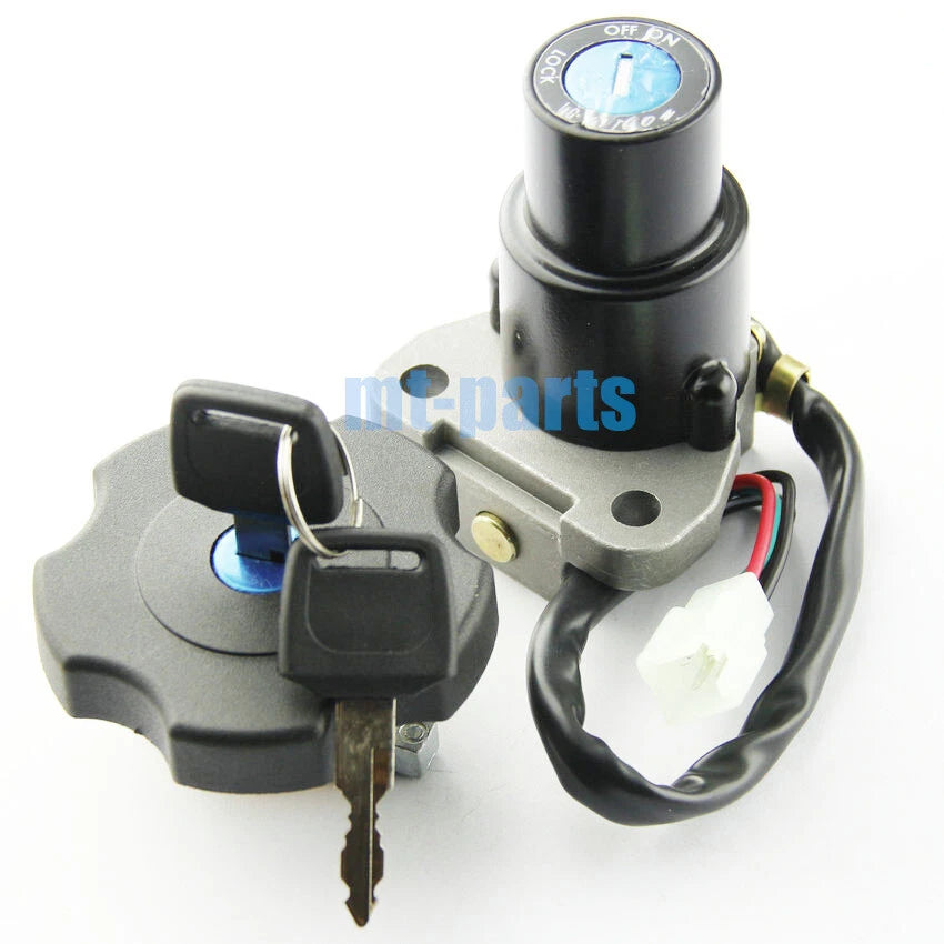 Yamaha XT600 XT225 Ignition Key Switch Fuel Tank Cap Lock Set (1990-1995)