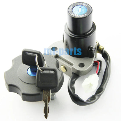 Yamaha XT600 XT225 Ignition Key Switch Fuel Tank Cap Lock Set (1990-1995)