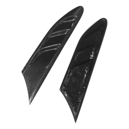 Carbon Fiber Fender Fin Vent Trim Covers x2 for Subaru BRZ Toyota 86 (2012-2019)