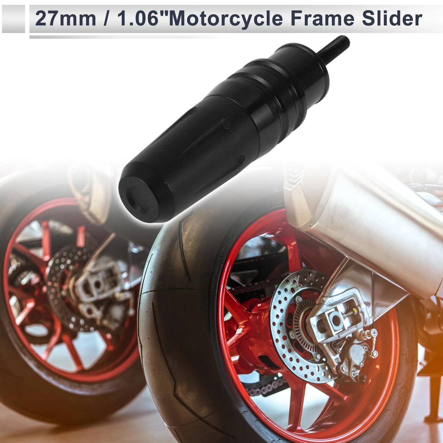 Bolt Nut 16mm 1 Set Black for Motorcycle