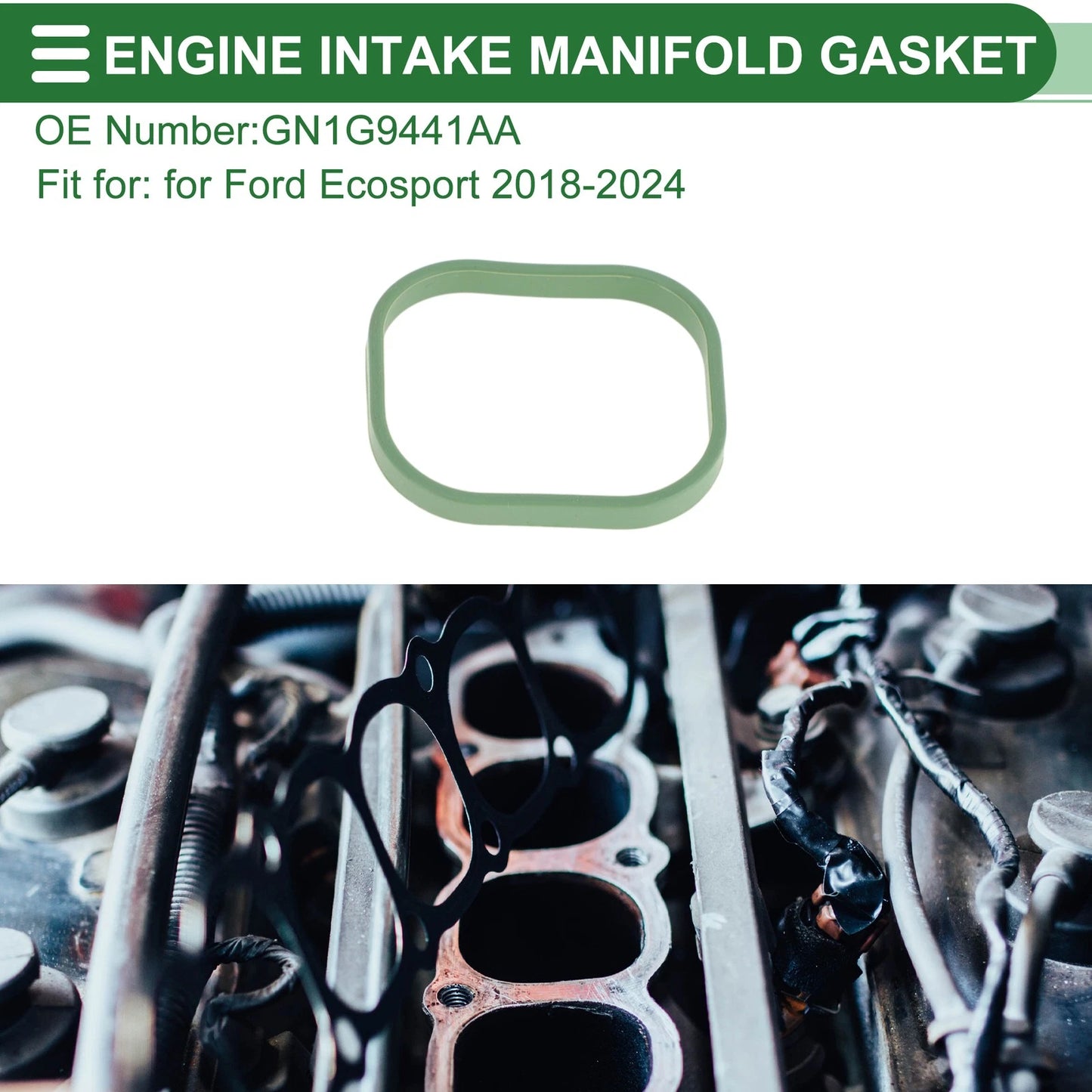 Intake Manifold Gasket for Ford Ecosport (2018-2024) 1 Pcs