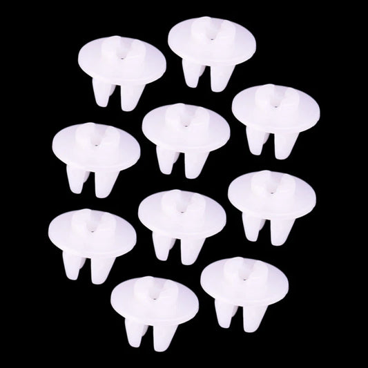 10 x White Headlight Grommet Clips for Toyota (Various Years)