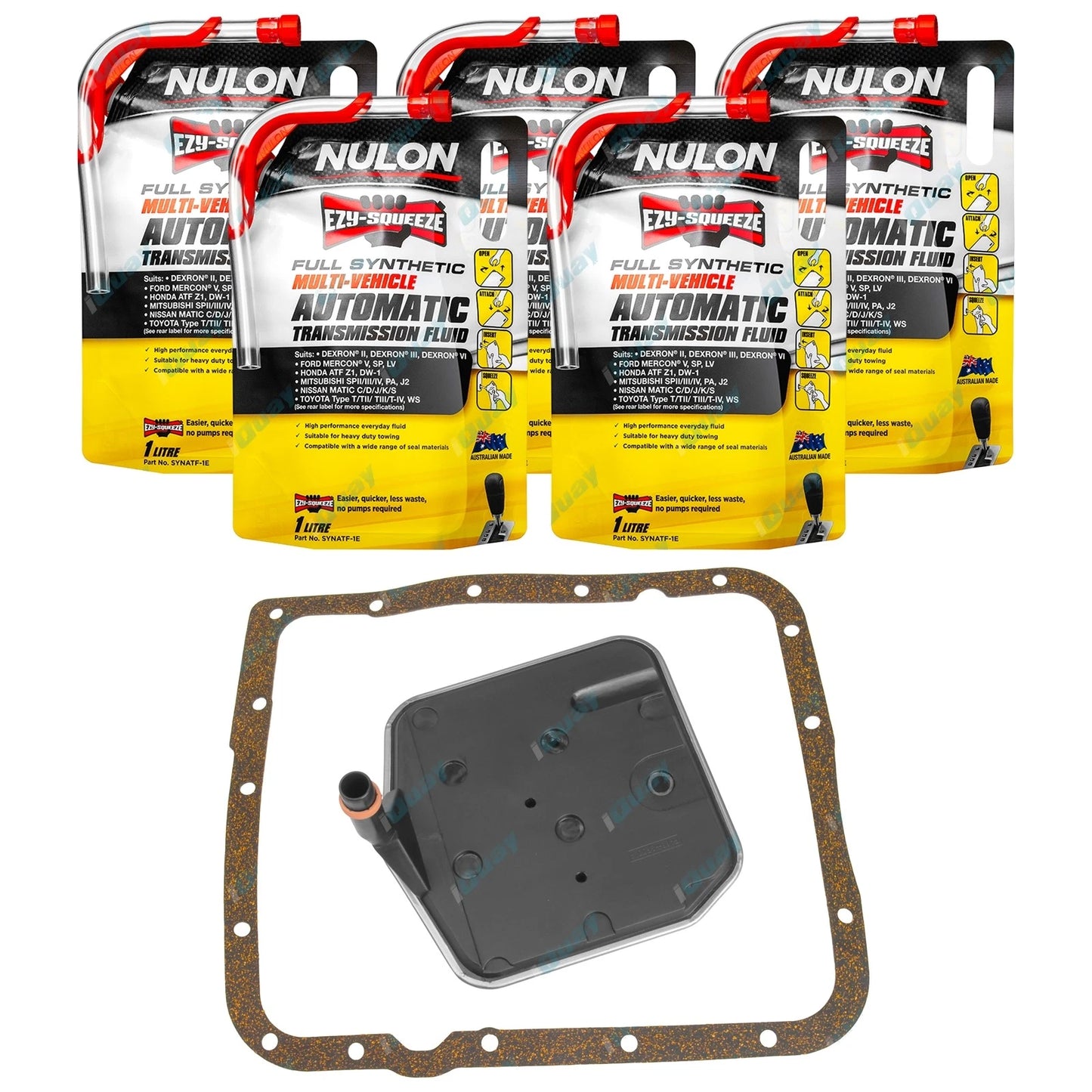 Auto Transmission Service Kit + Fluid for Holden VN Commodore V6 V8 (1988-1997)