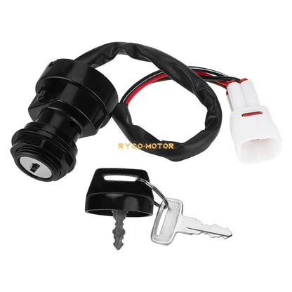 Ignition Key Switch for Yamaha Big Bear 400 YFM400 4x4 2x4 ATV (2000–2001)