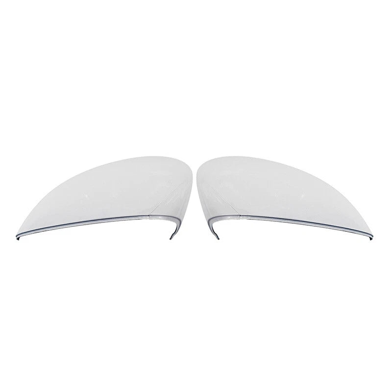 Left & Right 2 x Side Rearview Mirror Cover Caps for 2011-2017 Ford Fiesta