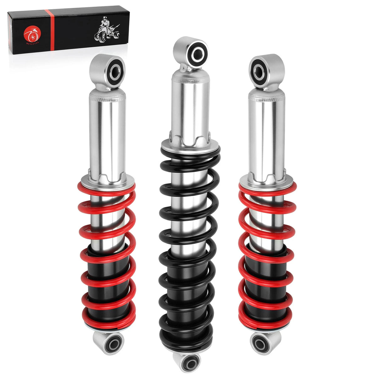 3 x Front & Rear Shock Absorber for Honda TRX250EX / TRX250X (2001–2020)