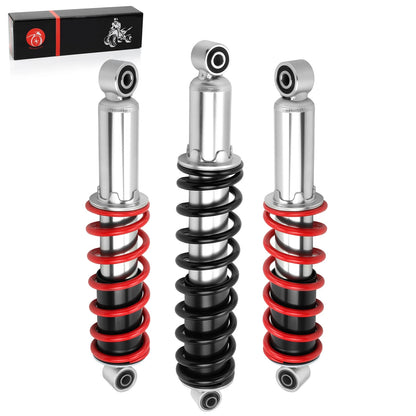 3 x Front & Rear Shock Absorber for Honda TRX250EX / TRX250X (2001–2020)
