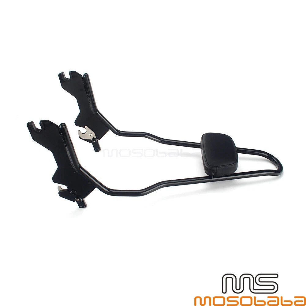 Detachable 20" Sissy Bar Backrest Pad for Harley Softail Slim FLSL FXBB (2018-2023)