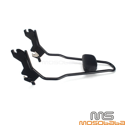 Detachable 20" Sissy Bar Backrest Pad for Harley Softail Slim FLSL FXBB (2018-2023)