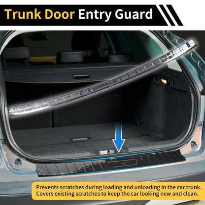 Rear Bumper Topper for Honda CR-V 2023-2025 Silver Tone 1 x Piece