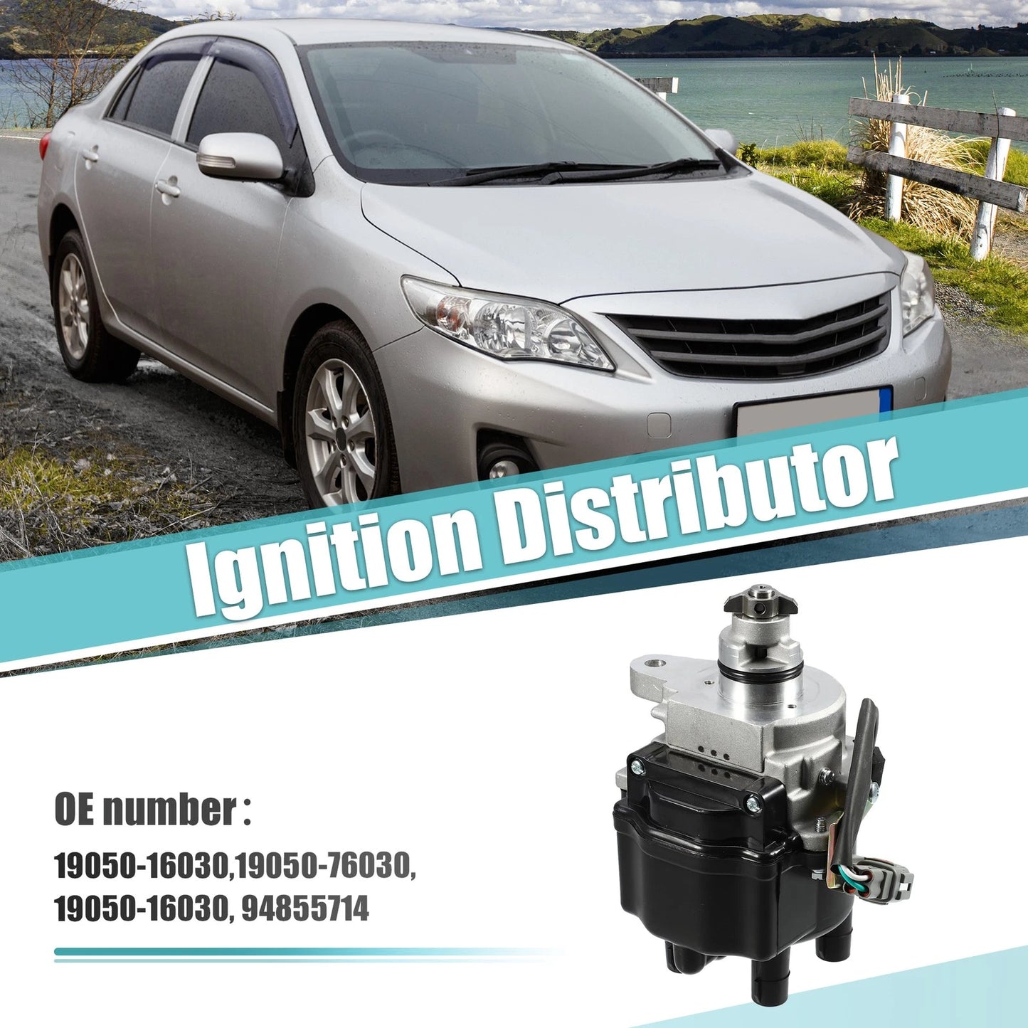 Ignition Distributor for Toyota Corolla 1.6L 1.8L (1996-1997)