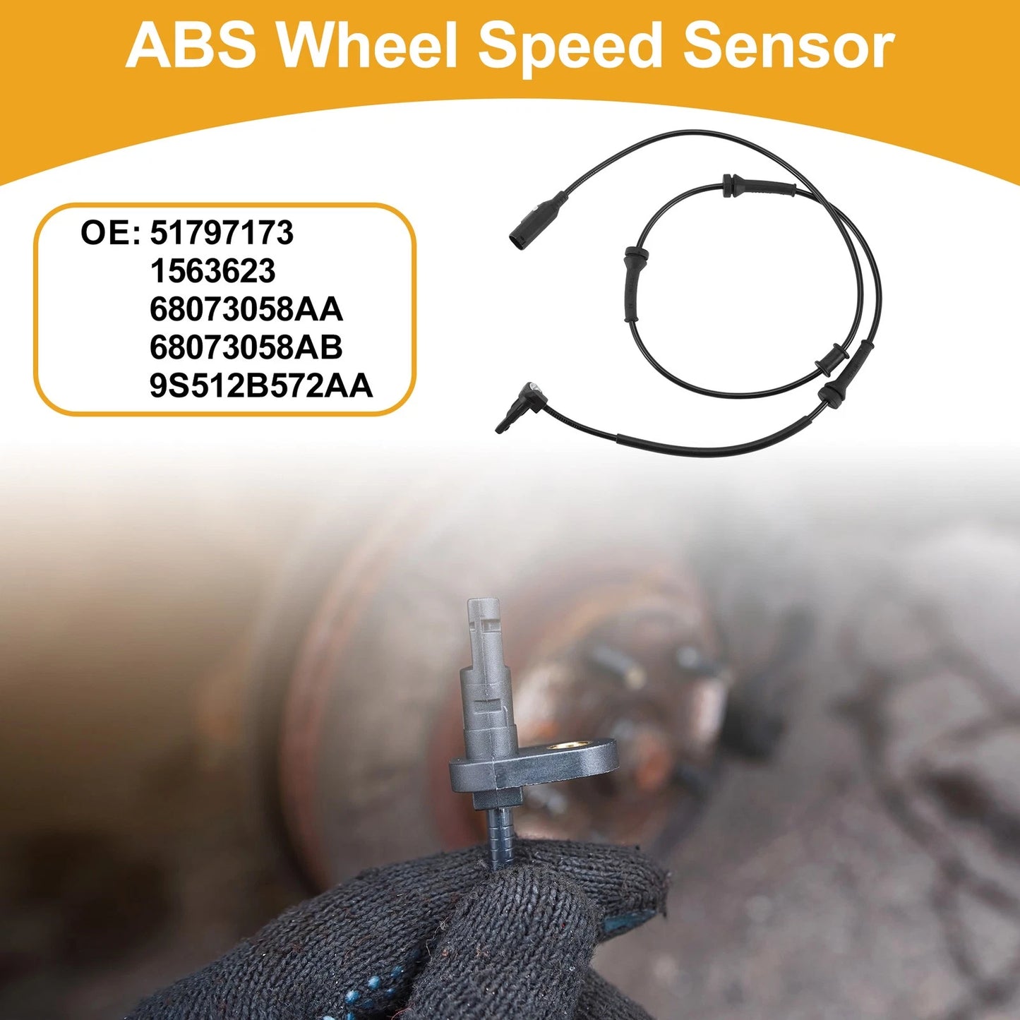ABS Wheel Speed Sensor for Ford KA (2008-2016)