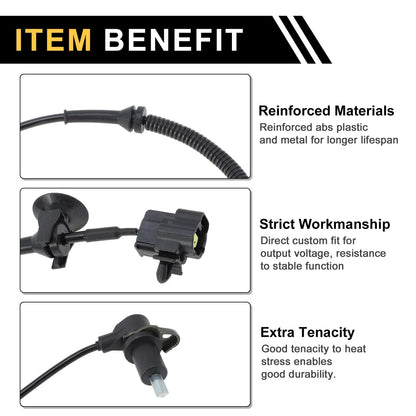 ABS Wheel Speed Sensor for Chevrolet Aveo Rear Left (04 - 11)