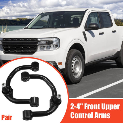 Front Upper Control Arm 2 x for Ford F150 (2004-2022) w/ Ball Joint Lift Kit