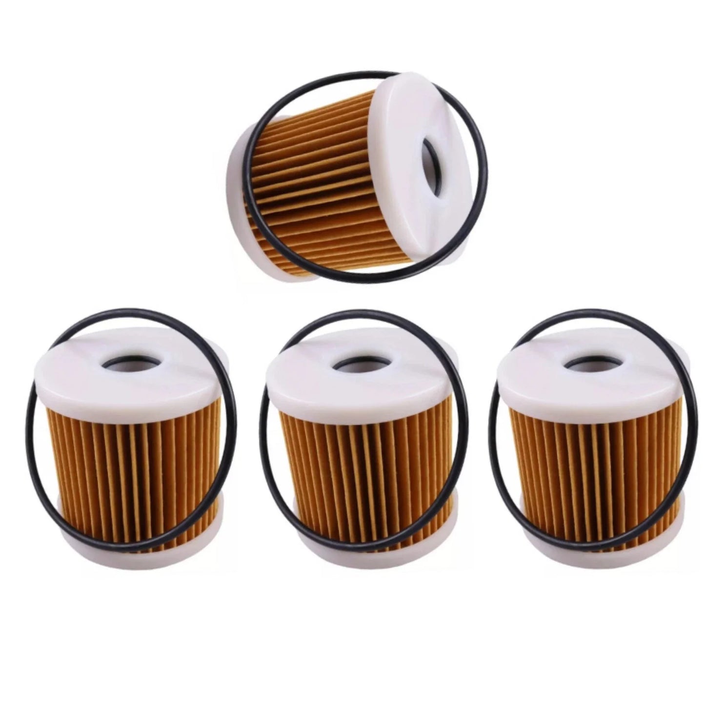 4Pc Fuel Filter Water Separator for Honda/Yamaha Outboards (2000-2023)