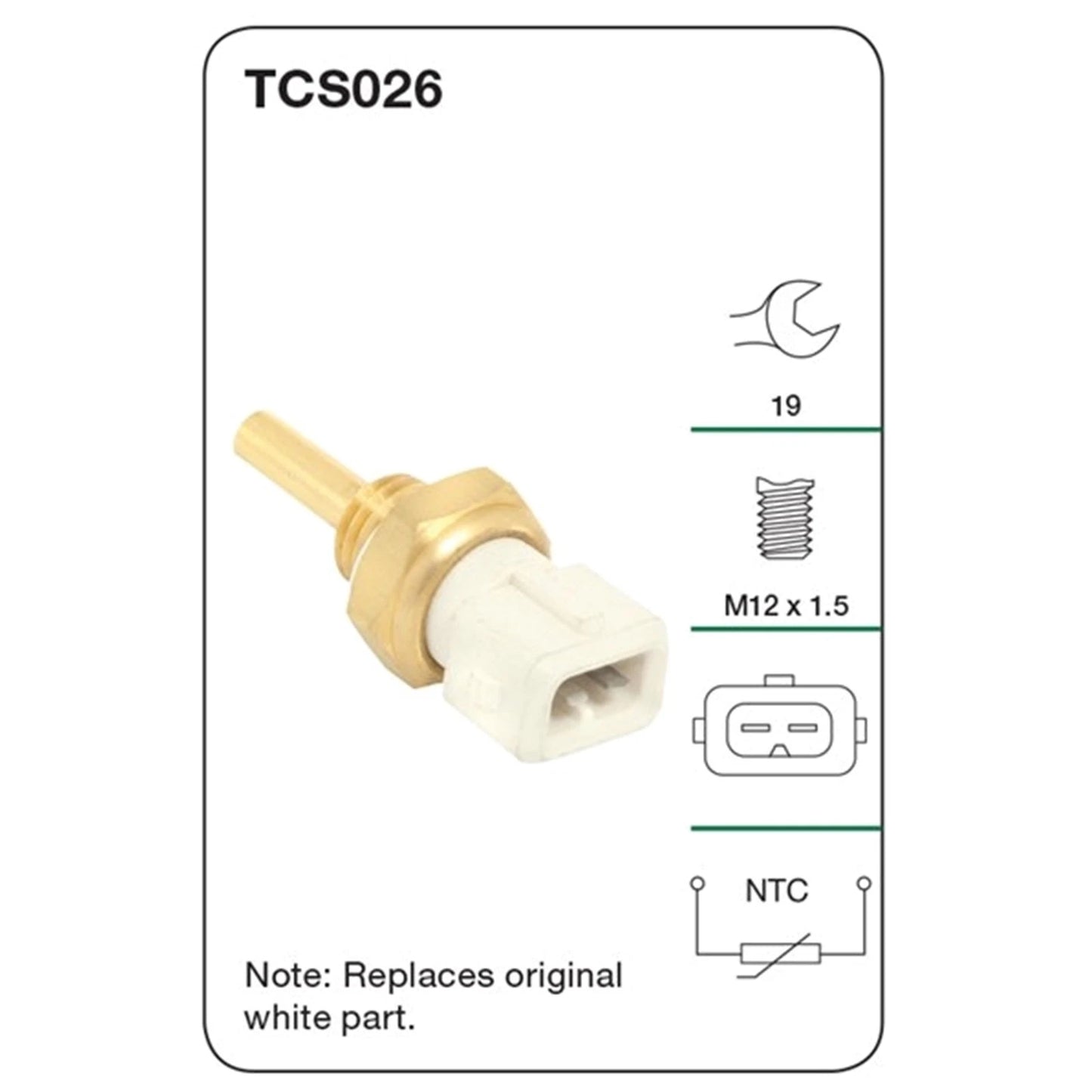 Coolant Temperature ECU Sensor for Nissan Gazelle S12 CA20E (1984-1986)