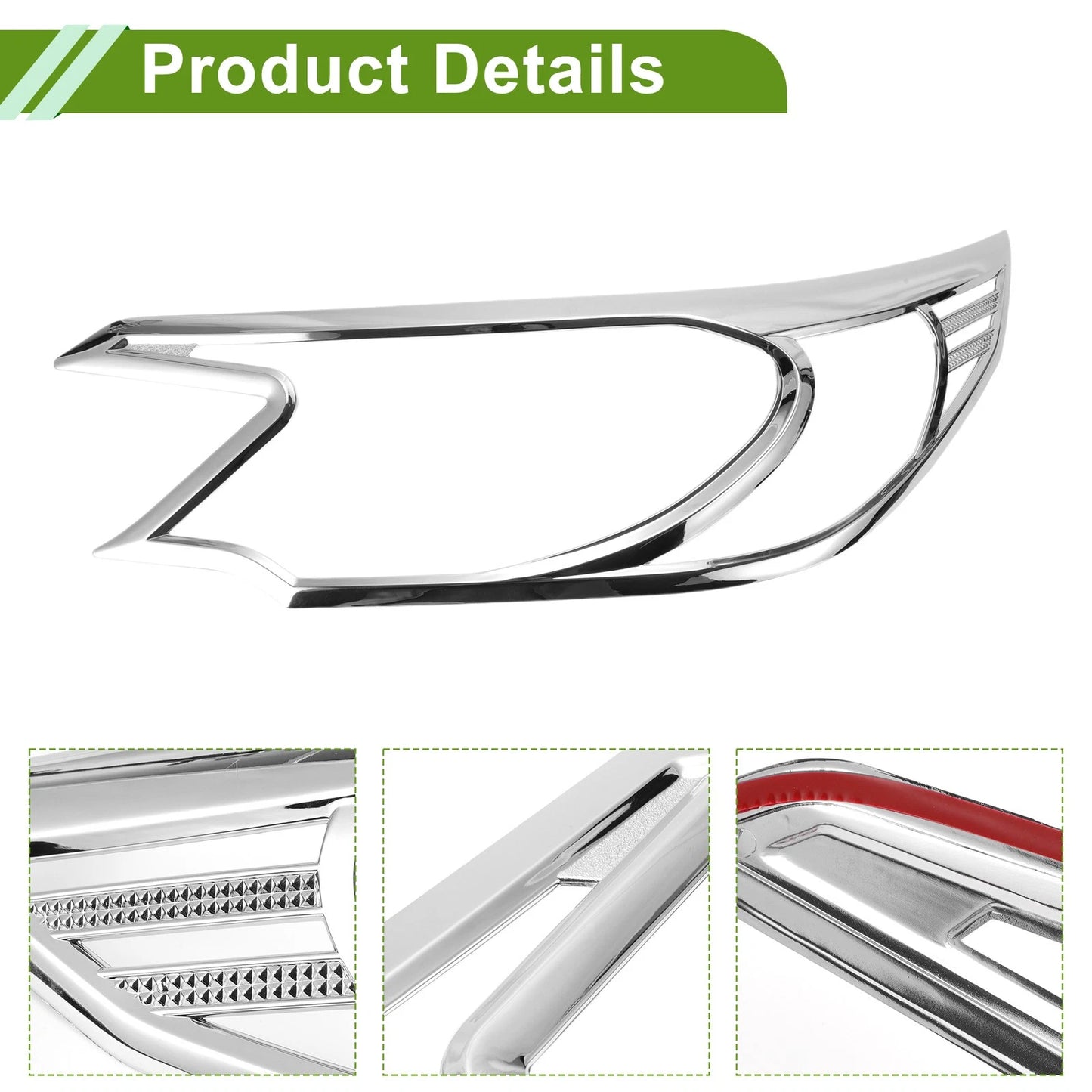 Car Front Left Right Headlight Trim Bezel for Honda CR-V (2012-2014)