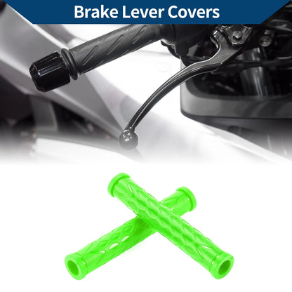3/8" 10mm Brake Lever Cover for Motorcycle Green