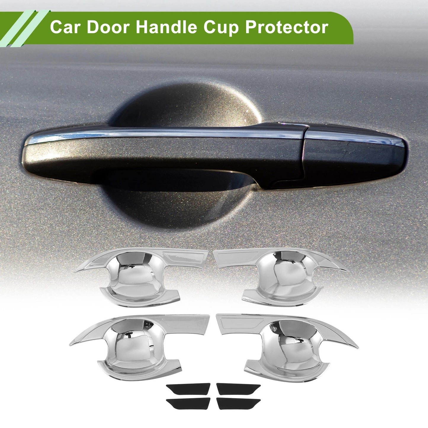 Chrome Silver Door Handle Cup Protectors for Nissan Sylphy (2020) 4 Pcs