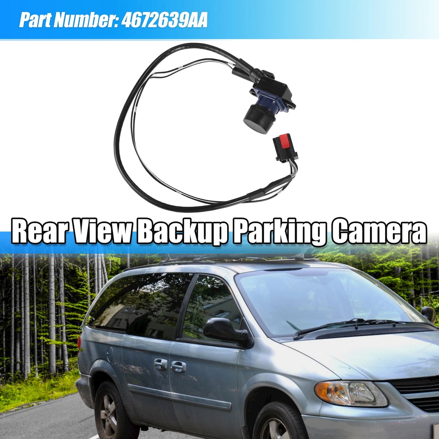 Rear View Reversing Parking Camera for Dodge Grand Caravan