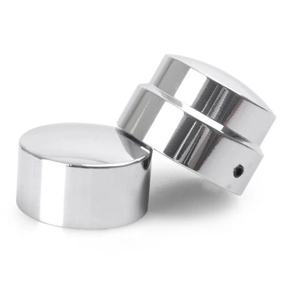 Chrome Rear Axle Nut Covers for Harley Dyna Road King 1200 Custom XL1200C (2011)