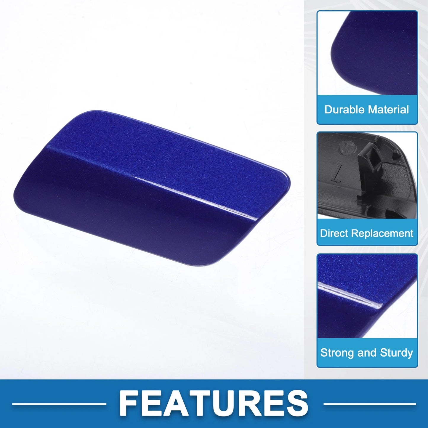 Front Left Washer Nozzle Cover for BMW 640i (2012-2015)