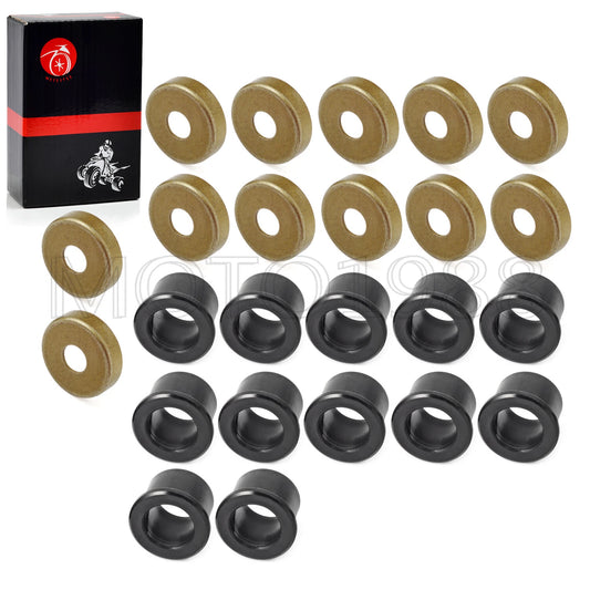 12X Front A-Arm Bushing & Cap Kit for YFZ450 (2004–2022)