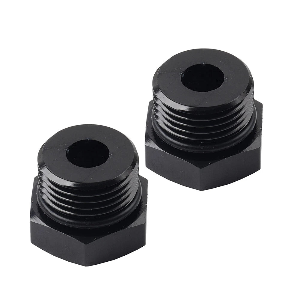 Aluminum 12AN Block Off Cap ORB Plug Male Fitting Adapters