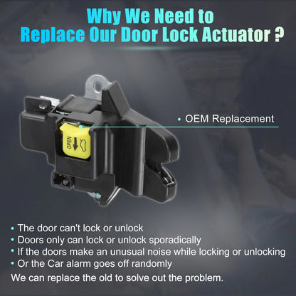 Rear Liftgate Door Lock Actuator Motor for Kia Rio (2018-2021)