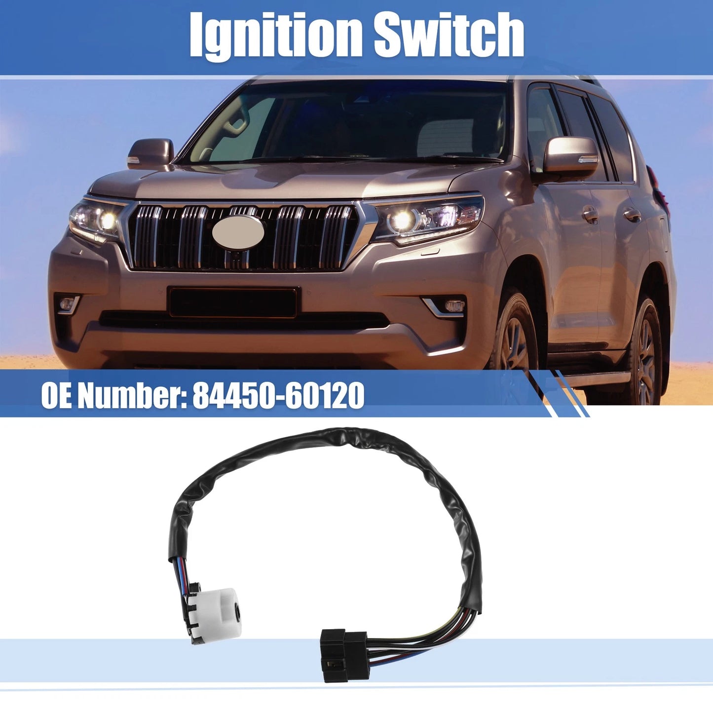 Ignition Switch Key for Toyota Landcruiser HJ75 (1984-1990)