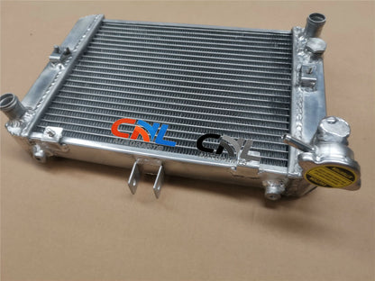 Aluminum Radiator + Black Silicone Hose for Honda V65 Magna (1983-1985)