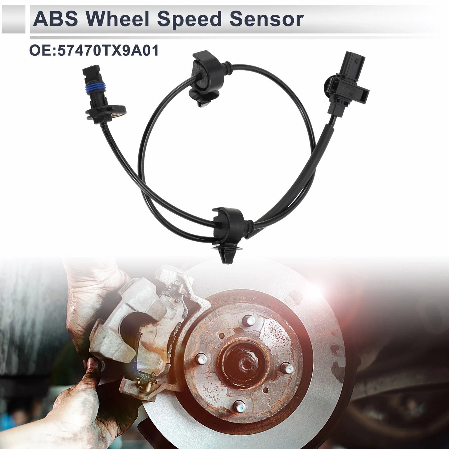 ABS Wheel Speed Sensor for Honda Fit EV Rear Right (2013-2014)