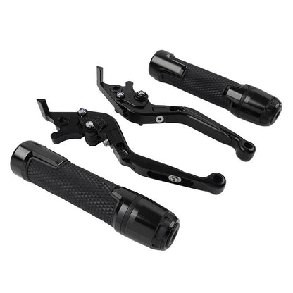 Folding Extendable Brake Clutch Lever Grip Set for Honda CB1100 CB1300 (2013-2023)