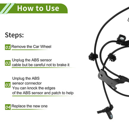 ABS Wheel Speed Sensor for Toyota Prius (2001-2009)